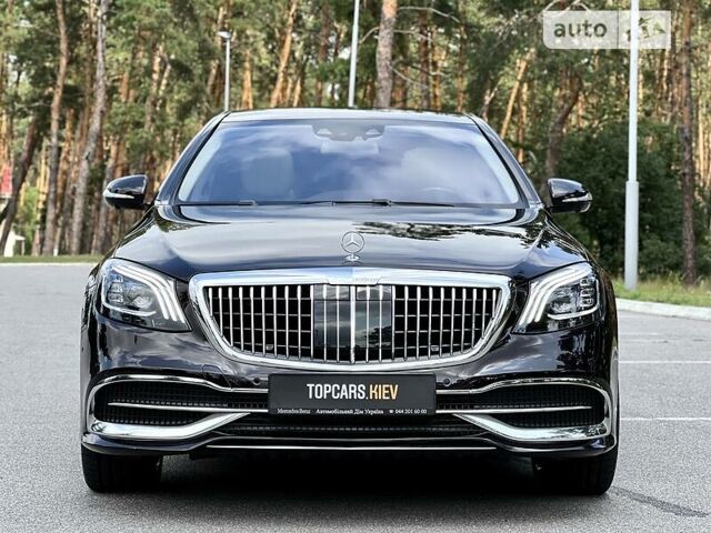 Черный Мерседес Maybach S 400, объемом двигателя 3 л и пробегом 30 тыс. км за 91000 $, фото 1 на Automoto.ua