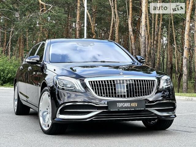 Черный Мерседес Maybach S 400, объемом двигателя 3 л и пробегом 30 тыс. км за 91000 $, фото 2 на Automoto.ua