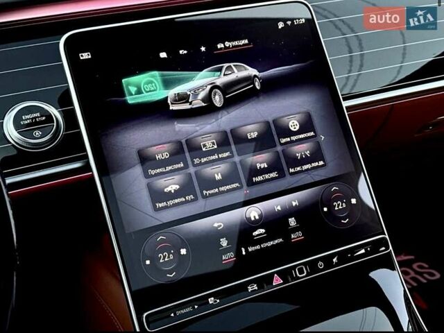 Черный Мерседес Майбах, объемом двигателя 3.98 л и пробегом 43 тыс. км за 179900 $, фото 112 на Automoto.ua