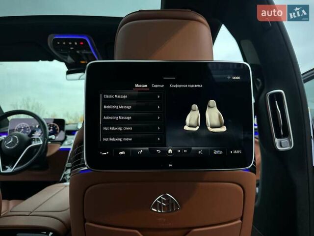 Черный Мерседес Майбах, объемом двигателя 3.98 л и пробегом 44 тыс. км за 190000 $, фото 70 на Automoto.ua