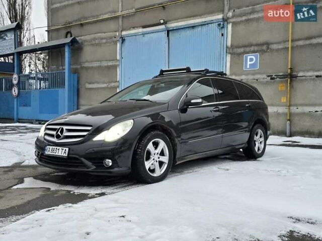 Черный Мерседес Р-Класс, объемом двигателя 3 л и пробегом 205 тыс. км за 7900 $, фото 1 на Automoto.ua