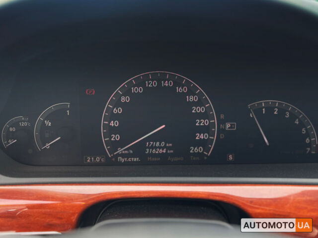 Серый Мерседес С 350, объемом двигателя 3.5 л и пробегом 316 тыс. км за 8800 $, фото 17 на Automoto.ua