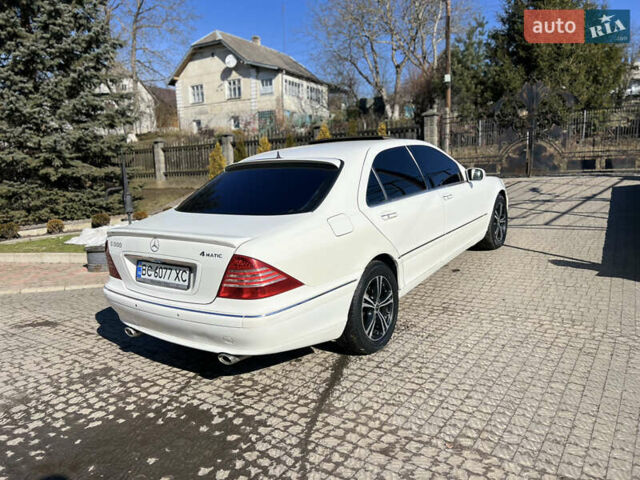 Білий Мерседес С Клас, об'ємом двигуна 5 л та пробігом 369 тис. км за 4500 $, фото 4 на Automoto.ua