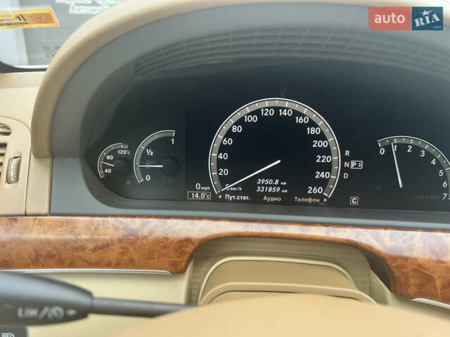 Білий Мерседес С Клас, об'ємом двигуна 5.46 л та пробігом 332 тис. км за 12600 $, фото 6 на Automoto.ua