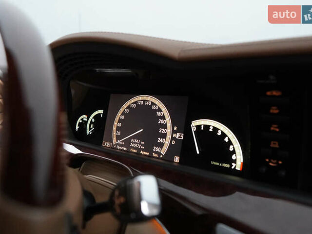 Білий Мерседес С Клас, об'ємом двигуна 5.5 л та пробігом 240 тис. км за 17500 $, фото 32 на Automoto.ua