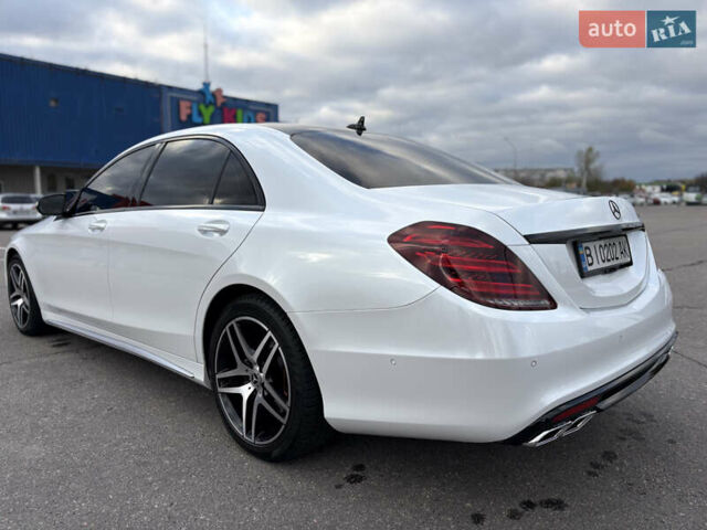 Белый Мерседес С Класс, объемом двигателя 2.99 л и пробегом 167 тыс. км за 50000 $, фото 2 на Automoto.ua