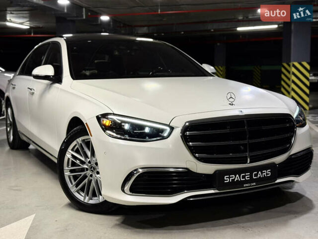 Мерседес С Клас 2021 у Києві на Automoto.ua Білий Мерседес С Клас, об'ємом двигуна 3.98 л та пробігом 29 тис. км за 91000 $, фото 2 на Automoto.ua