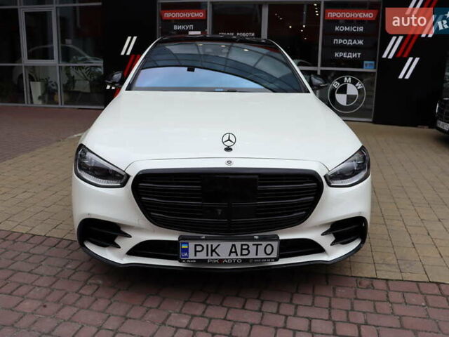 Мерседес С Клас 2021 у Львові на Automoto.ua Білий Мерседес С Клас, об'ємом двигуна 3 л та пробігом 54 тис. км за 118900 $, фото 5 на Automoto.ua