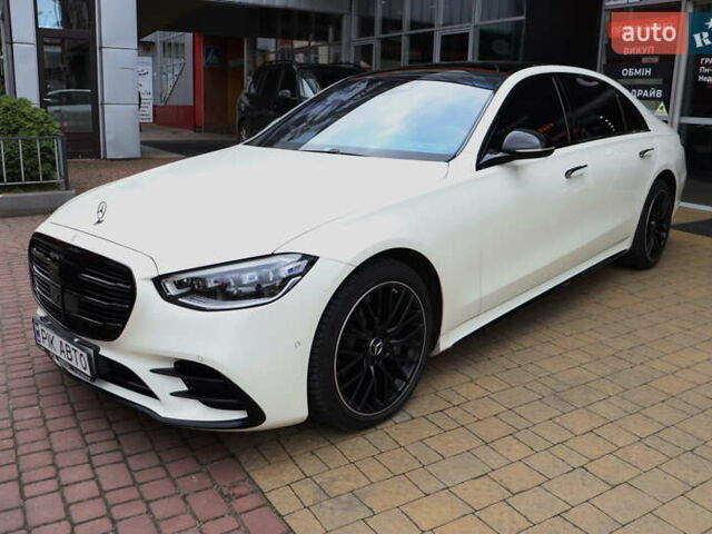 Мерседес С Клас 2021 у Львові на Automoto.ua Білий Мерседес С Клас, об'ємом двигуна 3 л та пробігом 54 тис. км за 118900 $, фото 1 на Automoto.ua