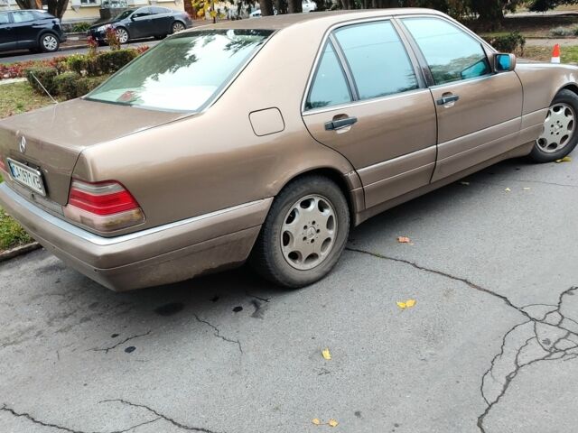 Мерседес С Класс 1996 в Золотоноше на Automoto.ua Бежевый Мерседес С Класс, объемом двигателя 3.2 л и пробегом 381 тыс. км за 4200 $, фото 2 на Automoto.ua
