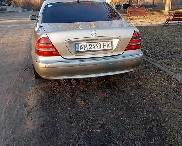 Бежевый Мерседес С Класс, объемом двигателя 3.2 л и пробегом 320 тыс. км за 4900 $, фото 2 на Automoto.ua
