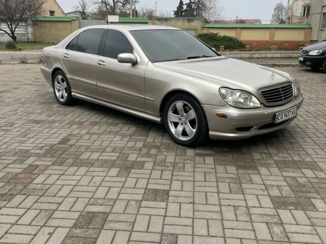 Бежевий Мерседес С Клас, об'ємом двигуна 5 л та пробігом 326 тис. км за 6000 $, фото 1 на Automoto.ua