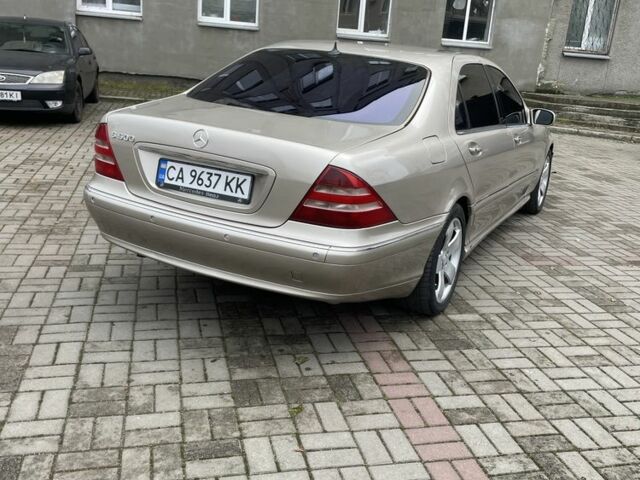 Бежевий Мерседес С Клас, об'ємом двигуна 5 л та пробігом 326 тис. км за 6000 $, фото 2 на Automoto.ua