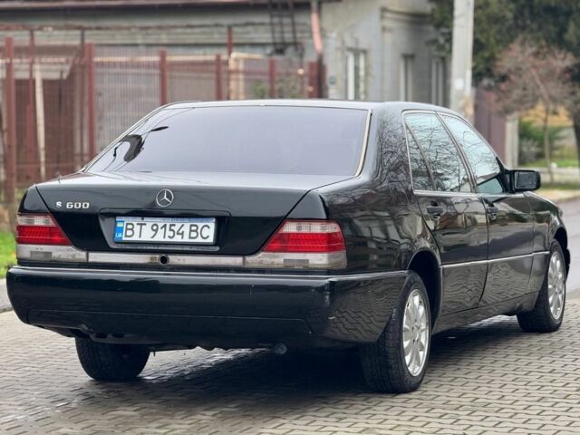Черный Мерседес С Класс, объемом двигателя 6 л и пробегом 390 тыс. км за 4000 $, фото 7 на Automoto.ua