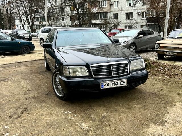 Чорний Мерседес С Клас, об'ємом двигуна 3.4 л та пробігом 483 тис. км за 5300 $, фото 1 на Automoto.ua