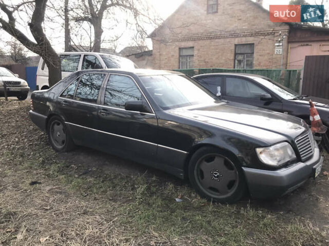 Чорний Мерседес С Клас, об'ємом двигуна 4.97 л та пробігом 353 тис. км за 12000 $, фото 2 на Automoto.ua