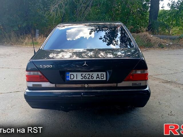 Чорний Мерседес С Клас, об'ємом двигуна 5 л та пробігом 480 тис. км за 3500 $, фото 6 на Automoto.ua