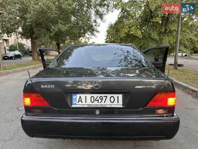 Черный Мерседес С Класс, объемом двигателя 4.2 л и пробегом 322 тыс. км за 5700 $, фото 28 на Automoto.ua