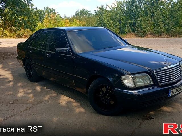 Чорний Мерседес С Клас, об'ємом двигуна 5 л та пробігом 480 тис. км за 3500 $, фото 1 на Automoto.ua