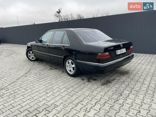 Чорний Мерседес С Клас, об'ємом двигуна 3.2 л та пробігом 450 тис. км за 4000 $, фото 3 на Automoto.ua