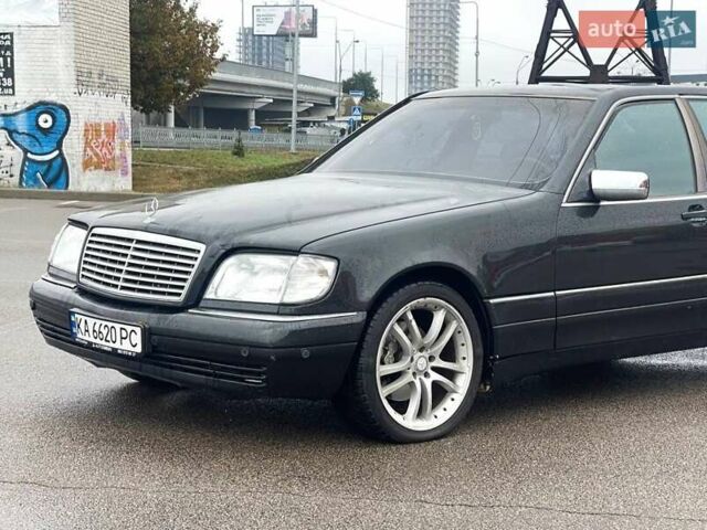 Черный Мерседес С Класс, объемом двигателя 4.97 л и пробегом 494 тыс. км за 6700 $, фото 2 на Automoto.ua