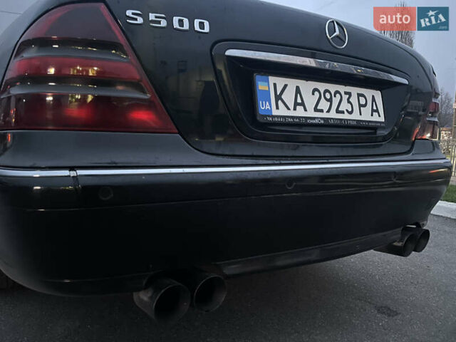 Чорний Мерседес С Клас, об'ємом двигуна 5 л та пробігом 555 тис. км за 4800 $, фото 7 на Automoto.ua