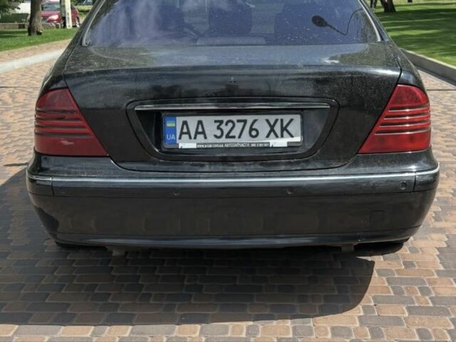 Черный Мерседес С Класс, объемом двигателя 5 л и пробегом 500 тыс. км за 1450 $, фото 4 на Automoto.ua