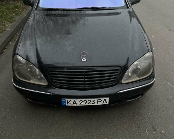 Чорний Мерседес С Клас, об'ємом двигуна 5 л та пробігом 555 тис. км за 4800 $, фото 3 на Automoto.ua