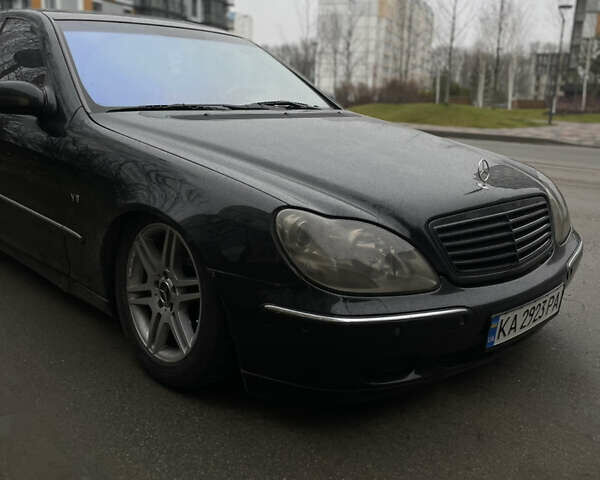 Чорний Мерседес С Клас, об'ємом двигуна 5 л та пробігом 555 тис. км за 4800 $, фото 5 на Automoto.ua