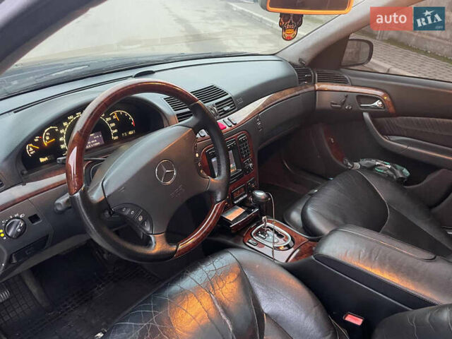 Черный Мерседес С Класс, объемом двигателя 3.22 л и пробегом 390 тыс. км за 5700 $, фото 6 на Automoto.ua