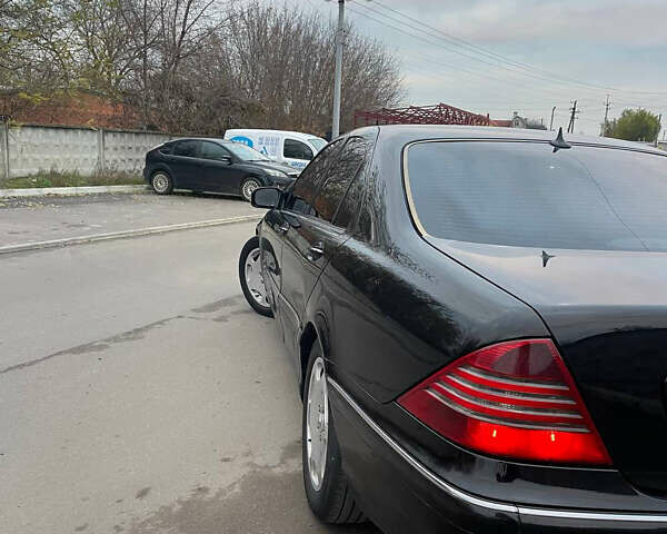 Черный Мерседес С Класс, объемом двигателя 3.22 л и пробегом 390 тыс. км за 5700 $, фото 4 на Automoto.ua