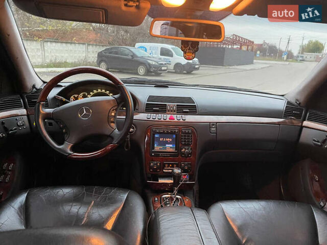 Черный Мерседес С Класс, объемом двигателя 3.22 л и пробегом 390 тыс. км за 5700 $, фото 7 на Automoto.ua