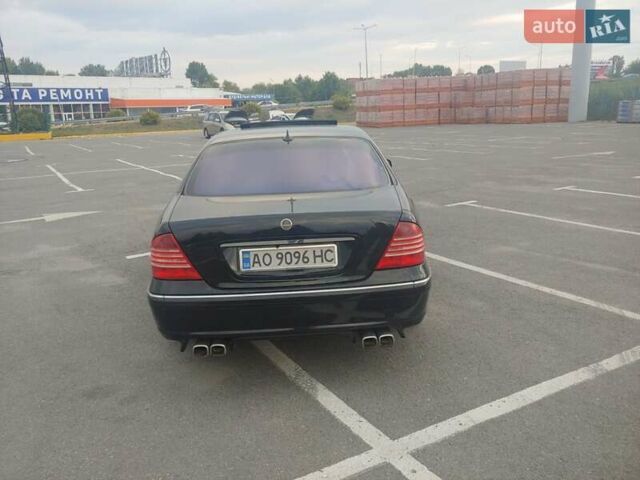 Чорний Мерседес С Клас, об'ємом двигуна 4.3 л та пробігом 268 тис. км за 10000 $, фото 2 на Automoto.ua