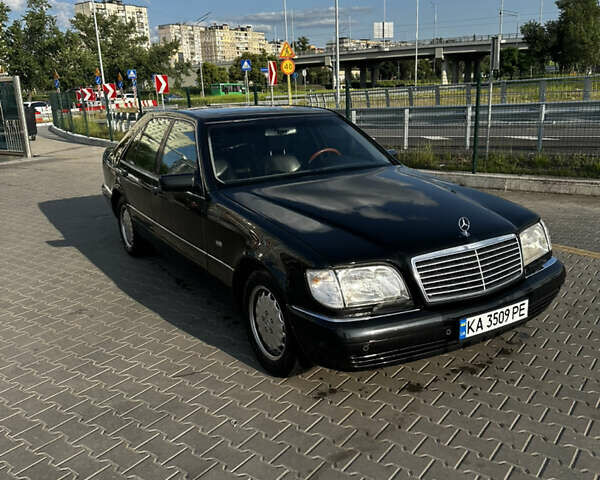 Чорний Мерседес С Клас, об'ємом двигуна 3.2 л та пробігом 192 тис. км за 7500 $, фото 6 на Automoto.ua