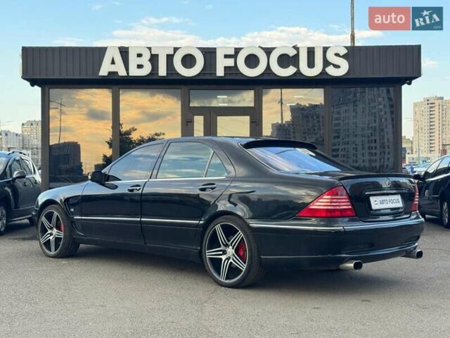 Чорний Мерседес С Клас, об'ємом двигуна 4.97 л та пробігом 299 тис. км за 6190 $, фото 6 на Automoto.ua