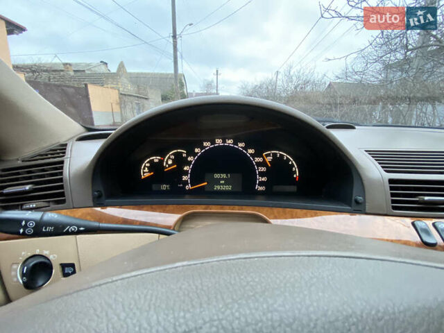 Черный Мерседес С Класс, объемом двигателя 5 л и пробегом 299 тыс. км за 4200 $, фото 15 на Automoto.ua