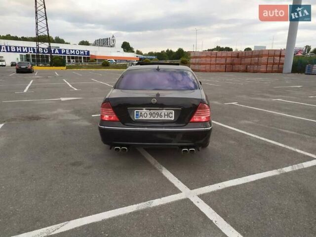 Чорний Мерседес С Клас, об'ємом двигуна 4.3 л та пробігом 268 тис. км за 10000 $, фото 17 на Automoto.ua