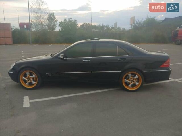 Чорний Мерседес С Клас, об'ємом двигуна 4.3 л та пробігом 268 тис. км за 10000 $, фото 1 на Automoto.ua