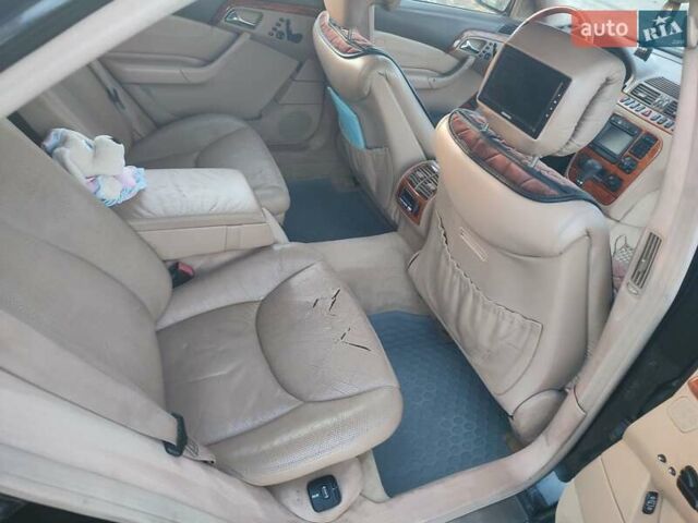 Черный Мерседес С Класс, объемом двигателя 4.97 л и пробегом 360 тыс. км за 4500 $, фото 23 на Automoto.ua