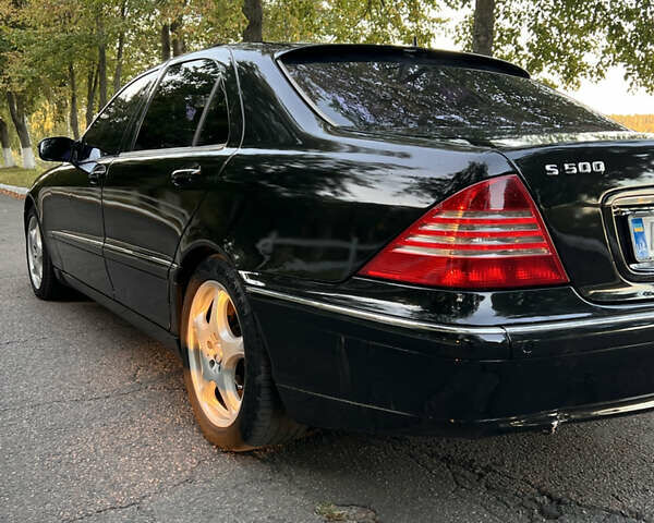 Черный Мерседес С Класс, объемом двигателя 5 л и пробегом 350 тыс. км за 4700 $, фото 3 на Automoto.ua