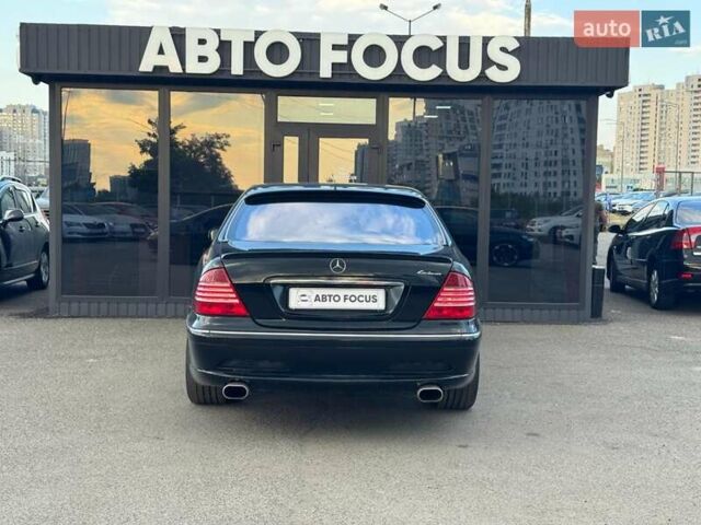 Чорний Мерседес С Клас, об'ємом двигуна 4.97 л та пробігом 299 тис. км за 6190 $, фото 5 на Automoto.ua