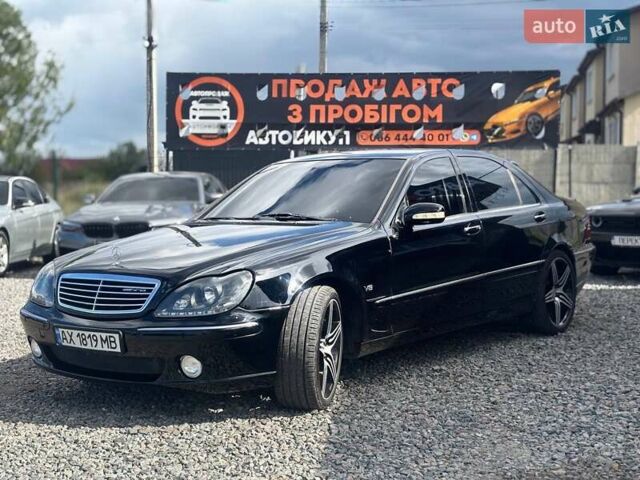 Чорний Мерседес С Клас, об'ємом двигуна 4.97 л та пробігом 430 тис. км за 7200 $, фото 3 на Automoto.ua