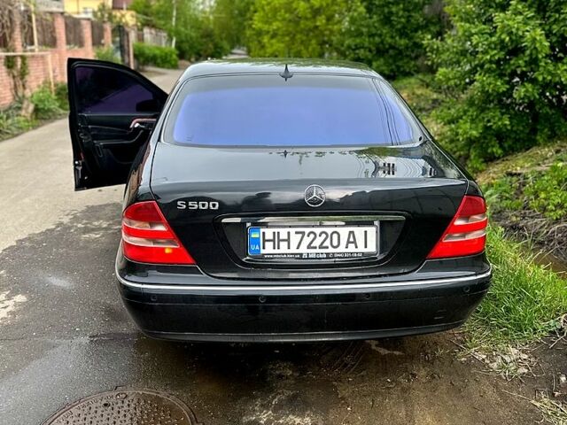 Чорний Мерседес С Клас, об'ємом двигуна 5 л та пробігом 0 тис. км за 4000 $, фото 2 на Automoto.ua