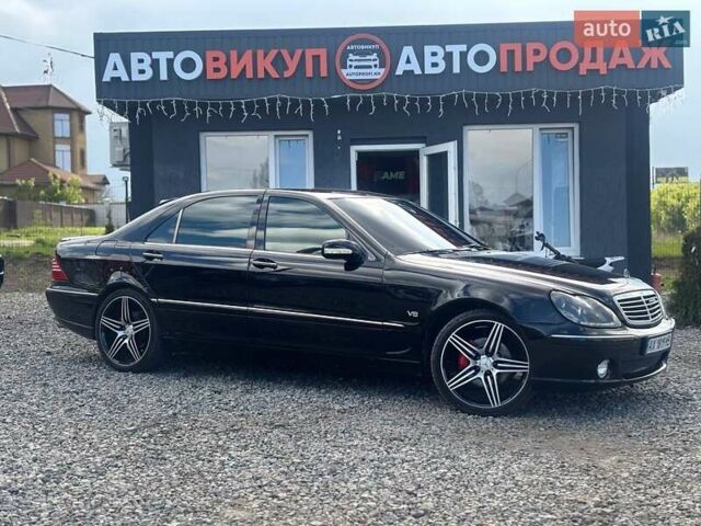 Чорний Мерседес С Клас, об'ємом двигуна 4.97 л та пробігом 430 тис. км за 7200 $, фото 1 на Automoto.ua