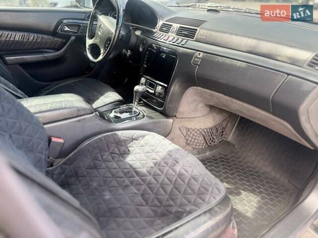 Чорний Мерседес С Клас, об'ємом двигуна 4.97 л та пробігом 430 тис. км за 7200 $, фото 10 на Automoto.ua