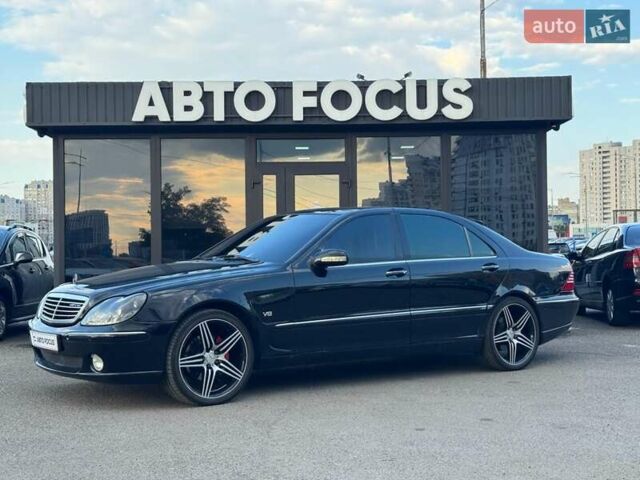 Черный Мерседес С Класс, объемом двигателя 4.97 л и пробегом 299 тыс. км за 6190 $, фото 3 на Automoto.ua