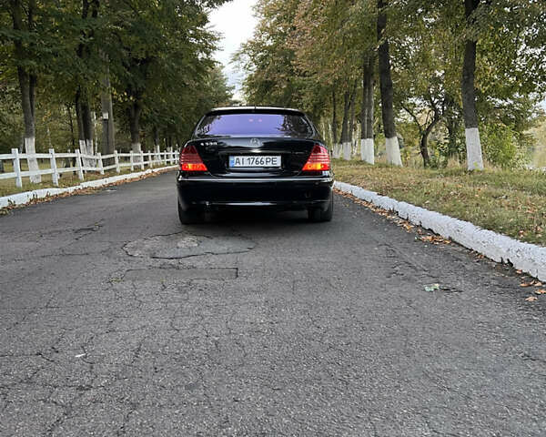 Чорний Мерседес С Клас, об'ємом двигуна 5 л та пробігом 350 тис. км за 5000 $, фото 13 на Automoto.ua