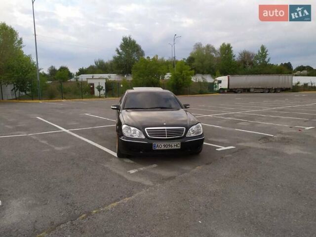 Чорний Мерседес С Клас, об'ємом двигуна 4.3 л та пробігом 268 тис. км за 10000 $, фото 20 на Automoto.ua