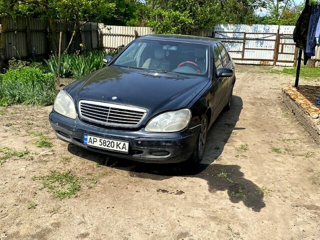 Чорний Мерседес С Клас, об'ємом двигуна 5 л та пробігом 0 тис. км за 2395 $, фото 5 на Automoto.ua