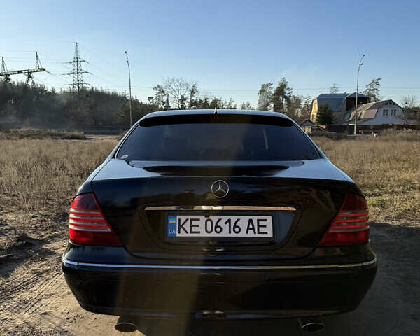 Черный Мерседес С Класс, объемом двигателя 3.2 л и пробегом 325 тыс. км за 7500 $, фото 3 на Automoto.ua